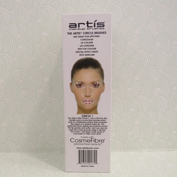 ARTIS💥MAKEUP BRUSHES ELITE COLLECTION MIROR FINISH CIRCLE 1 BRUSH💥 - Picture 4 of 7